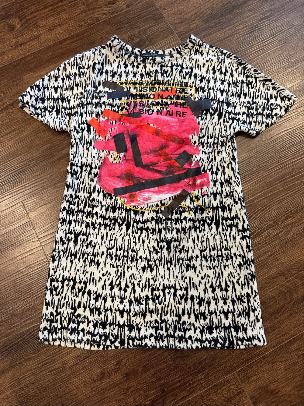Zara Graphic T-Shirt Dress